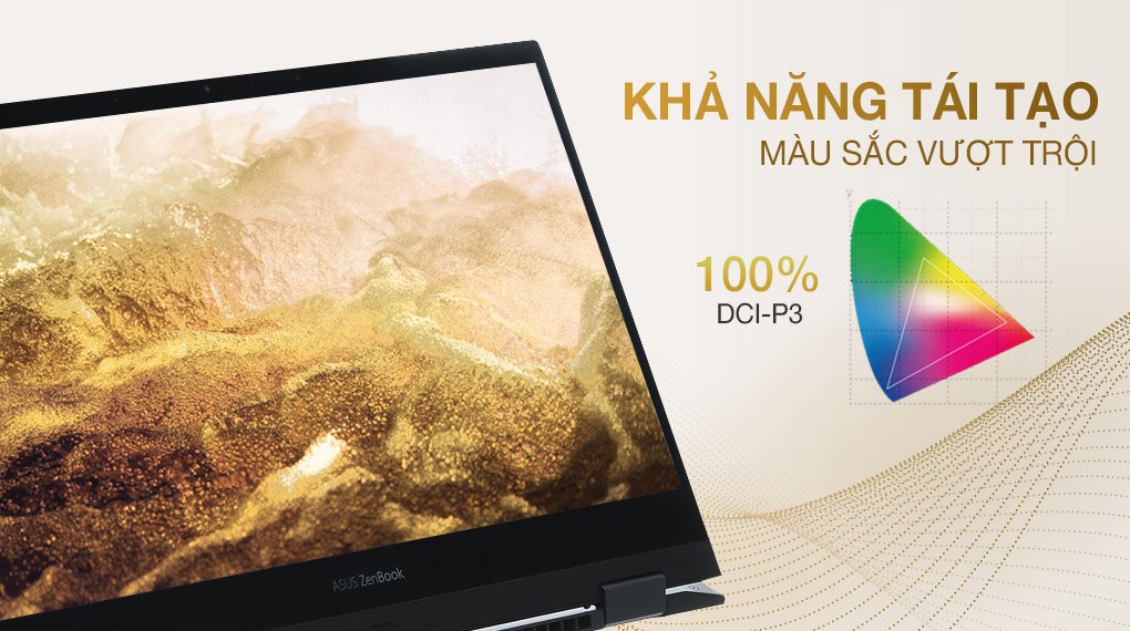 Laptop Asus ZenBook Flip UX363EA i7 1165G7/16GB/512GB/OLED/Touch/Pen/Cáp/Túi/Win10 (HP548T)