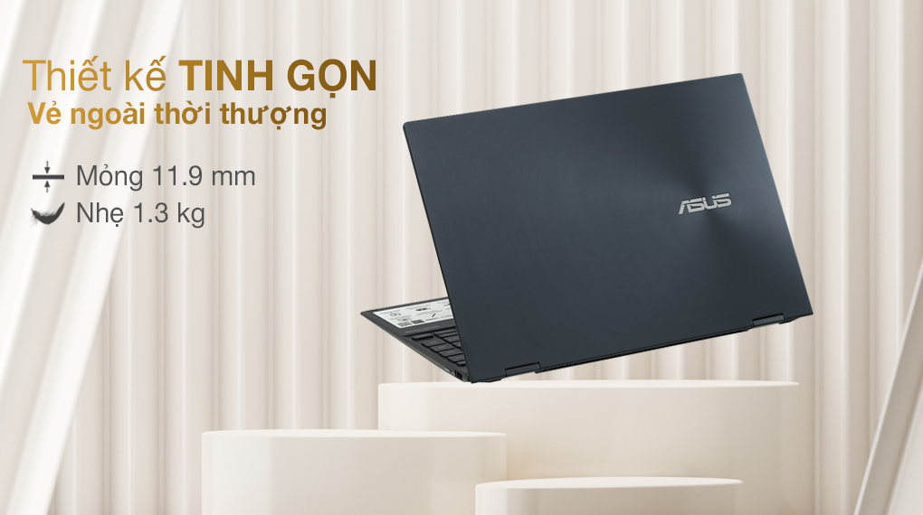 Asus ZenBook Flip UX363EA i7 1165G7 (HP548T) - Thiết kế