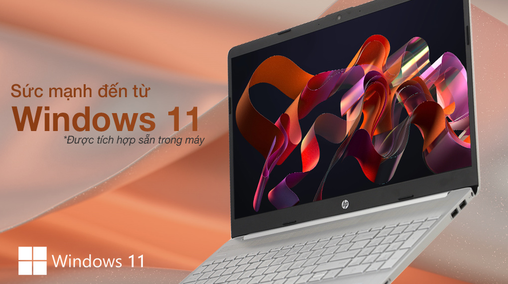 Laptop HP 15s du1105TU i3 10110U Win 11 (2Z6L3PA) | Trả góp