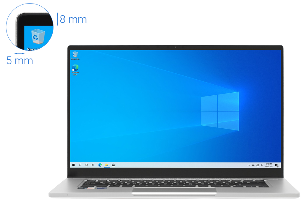Laptop Intel NUC M15 Kit i7 1165G7/16GB/512GB/Touch/Win10 (BBC710ECUXBC1) Màu Xám