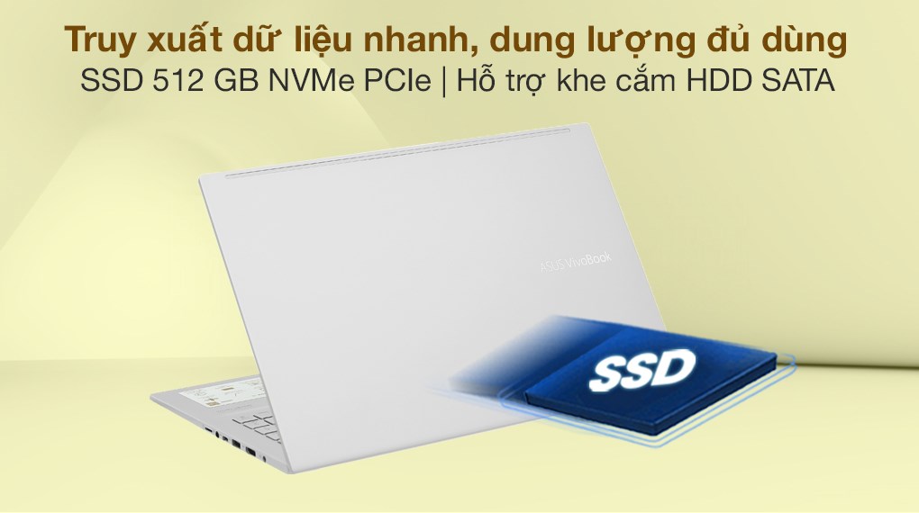 Laptop Asus VivoBook A515EA i5 1135G7/8GB/512GB/Win10 (BQ498T)