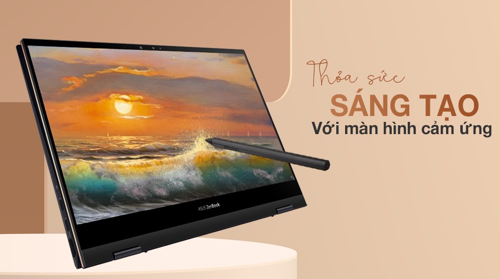 Laptop Asus ZenBook UX371EA i7 1165G7/16GB/1TB SSD/Touch/Pen/Cáp/Túi/Office H&S2019/Win10 (HL494TS)