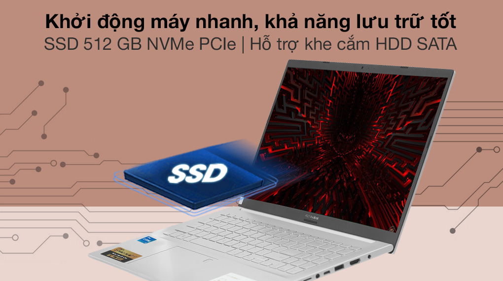 Asus VivoBook A515EA i3 1115G4 (BN1624T) - SSD