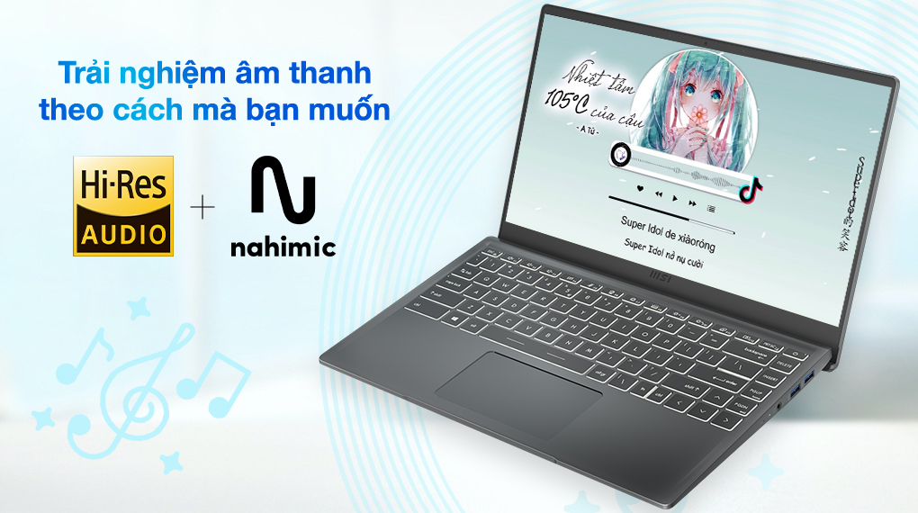 MSI Modern 14 B11MOU i3 1115G4 (849VN) - Âm thanh