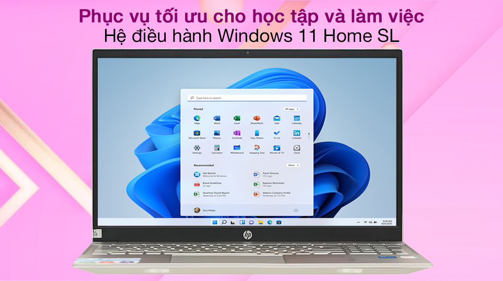 HP Pavilion 15 eg0505TX i5 1135G7 (46M03PA) - Hệ điều hành