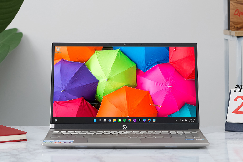Laptop HP Pavilion 15 eg0505TX i5 1135G7/8GB/512GB/2GB MX450/Win11 (46M03PA) Màu Vàng
