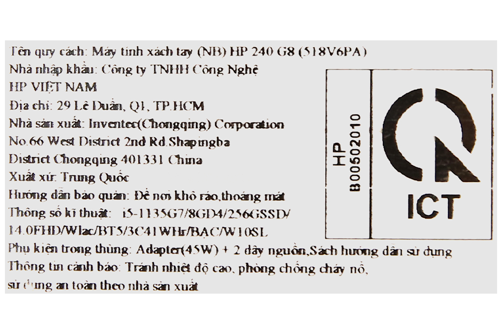 Công nghệ CPU 1135G7