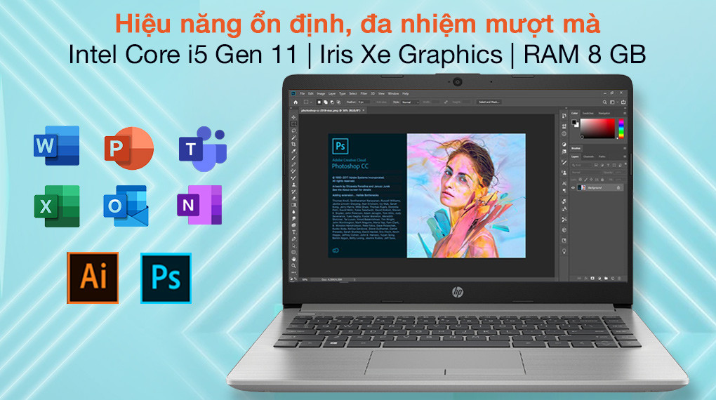 HP 240 G8 i5 1135G7 (518V7PA) - Cấu hình