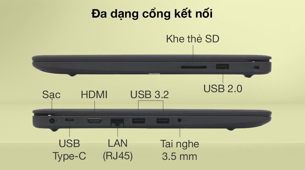 Laptop Dell Vostro 3400 i5 1135G7/8GB/512GB/2GB MX330/Office H&S2019/Win10 (YX51W3)