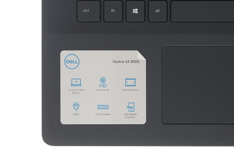 Laptop Dell Vostro 3400 i5 1135G7/8GB/512GB/2GB MX330/Office H&S2019/Win10 (YX51W3) Màu Đen