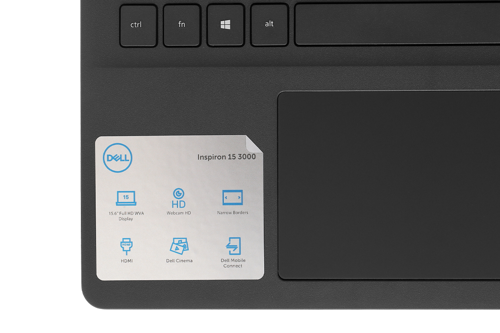 Laptop Dell Inspiron 15 3505 R5 3500U/8GB/512GB/Office H&S2019/Win10 (Y1N1T5) - 10