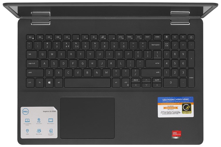 Laptop Dell Inspiron 15 3505 R5 3500U/8GB/512GB/Office H&S2019/Win10 (Y1N1T5) Màu Đen