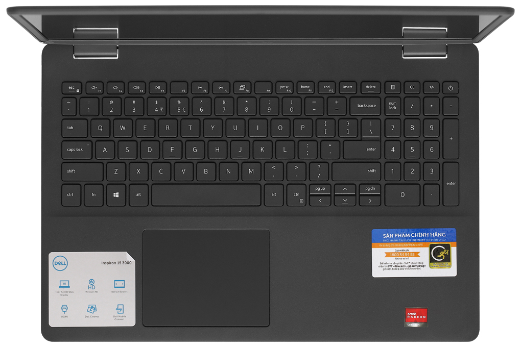 Laptop Dell Inspiron 15 3505 R5 3500U/8GB/512GB/Office H&S2019/Win10 (Y1N1T5) - 4