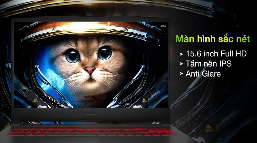 Laptop MSI Gaming Bravo 15 B5DD R7 5800H/8GB/512GB/4GB RX5500M/144Hz/Balo/Chuột/Win10 (083VN)