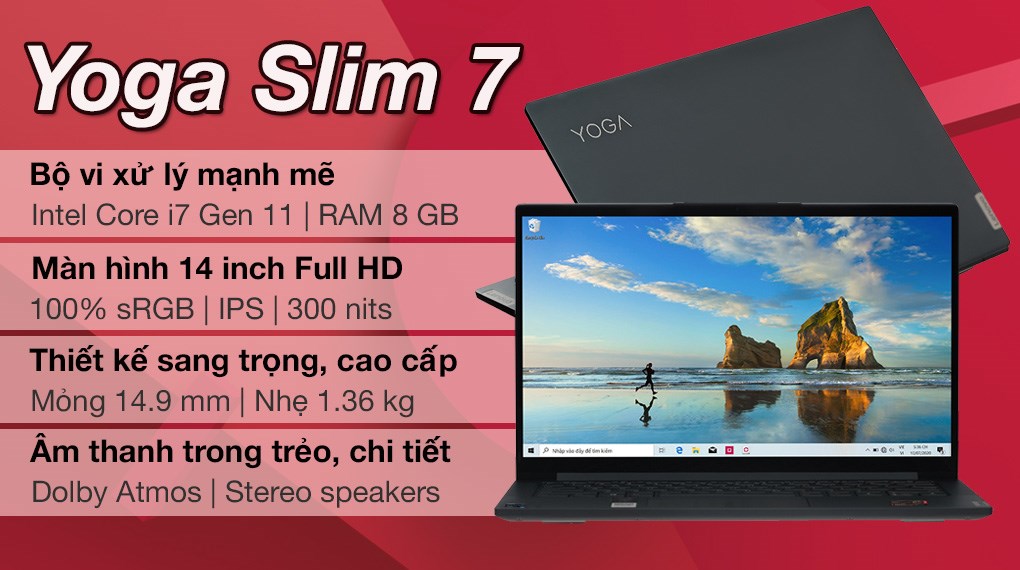 Lenovo Yoga Slim 7 14ITL05 i7 1165G7 (82A300DQVN) Lenovo Yoga Slim 7 14ITL05 i7 1165G7 (82A300DQVN)