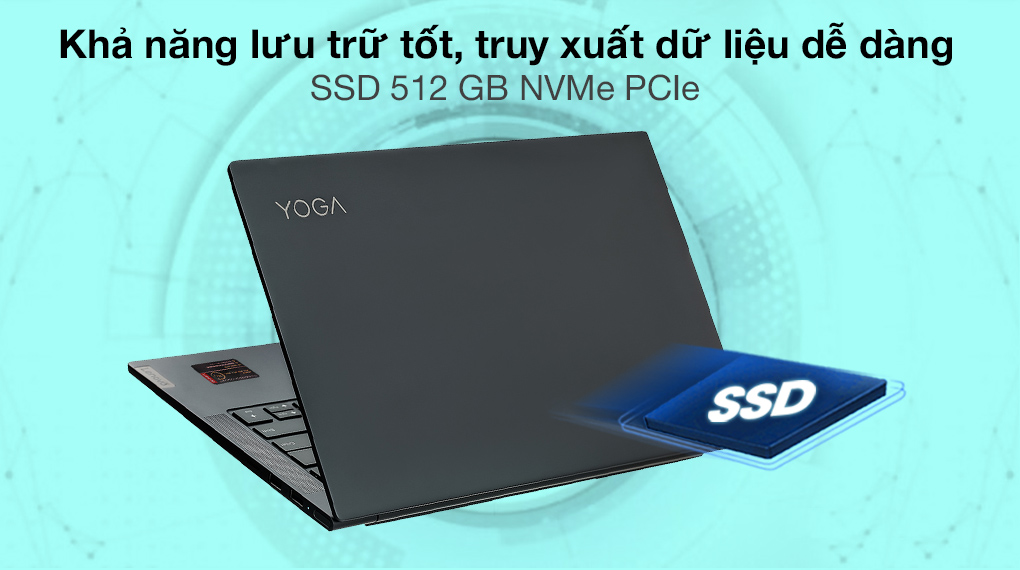 Lenovo Yoga Slim 7 14ITL05 i5 1135G7 (82A300DPVN) - SSD
