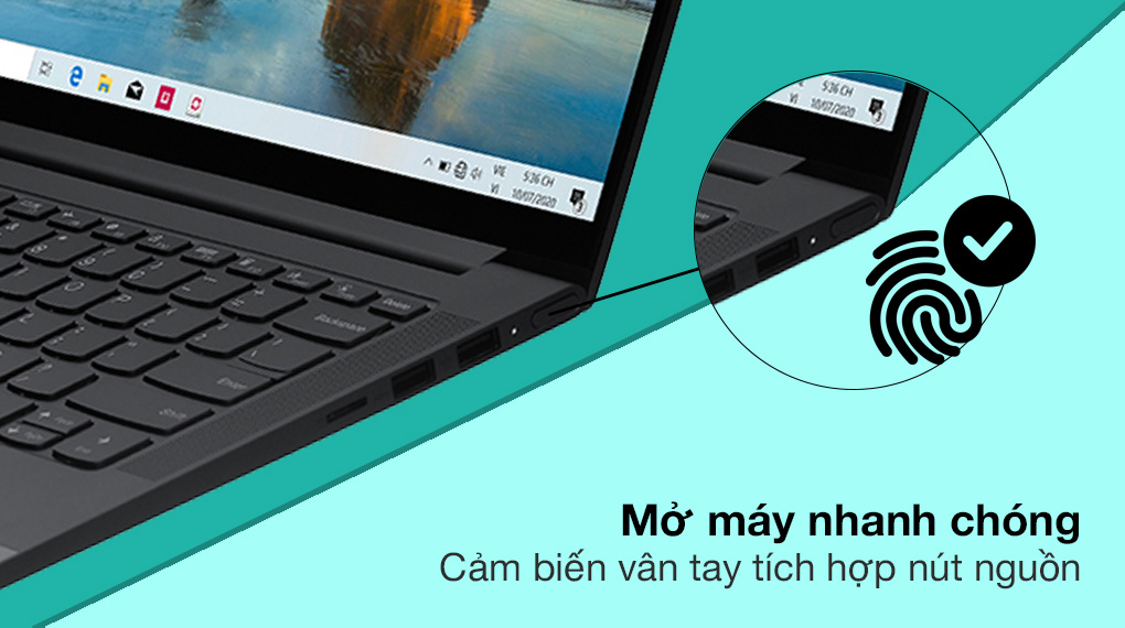 Lenovo Yoga Slim 7 14ITL05 i5 1135G7 (82A300DPVN) - Cảm biến vân tay