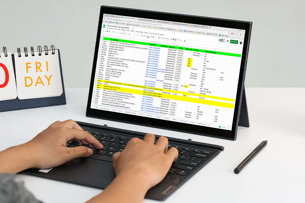 Laptop Lenovo Yoga Duet 7 13ITL6 i5 1135G7/8GB/512GB/Touch/Pen/Win10 (82MA000PVN) Màu Xám