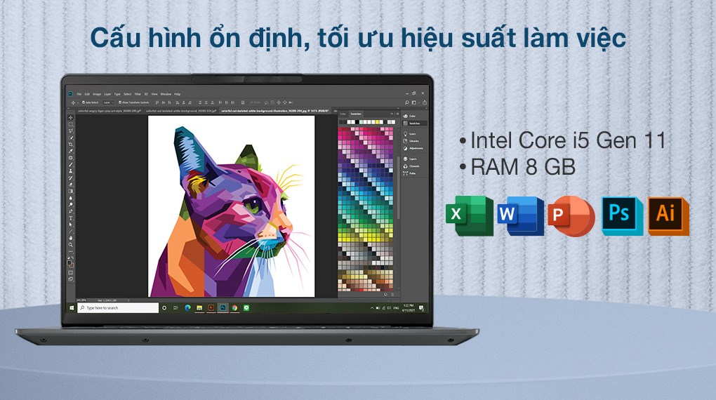 Laptop Lenovo Ideapad 5 Pro 14ITL6 i5 1135G7/8GB/512GB/2GB MX450/Win10 (82L30094VN)