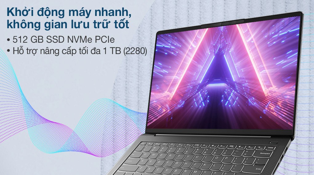 Laptop Lenovo Ideapad 5 Pro 14ITL6 i5 1135G7/8GB/512GB/2GB MX450/Win10 (82L30094VN)