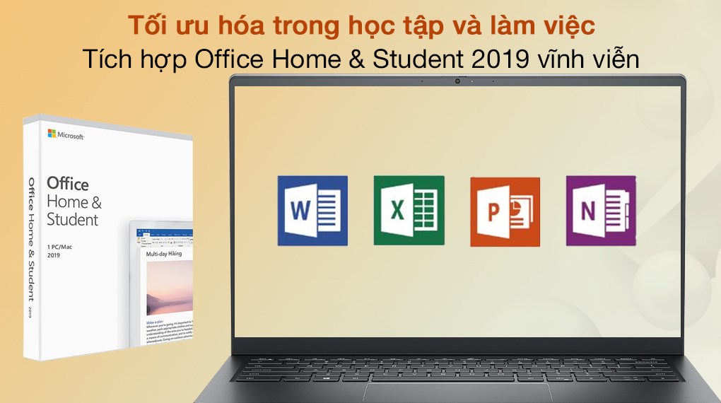 Laptop Dell Vostro 5415 R5 5500U/8GB/512GB/Office H&S2019/Win10 (V4R55500U015W)
