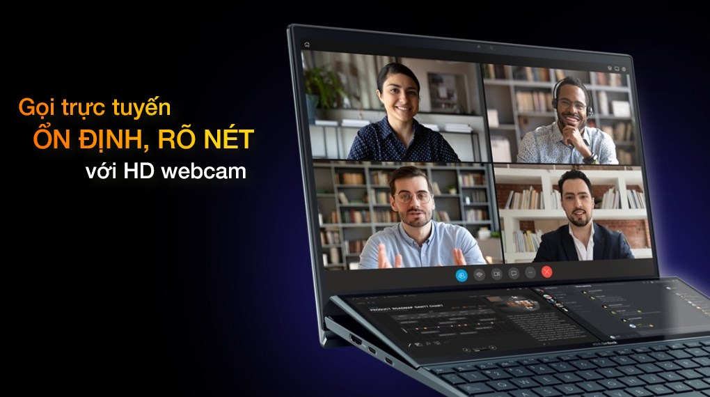 Laptop Asus ZenBook Duo UX482EA i5 1135G7/8GB/512GB/Touch/Pen/Túi/Stand/Win10 (KA274T)