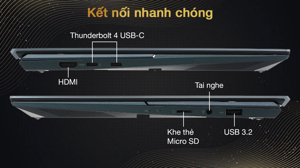 Laptop Asus ZenBook Duo UX482EA i5 1135G7/8GB/512GB/Touch/Pen/Túi/Stand/Win10 (KA274T)