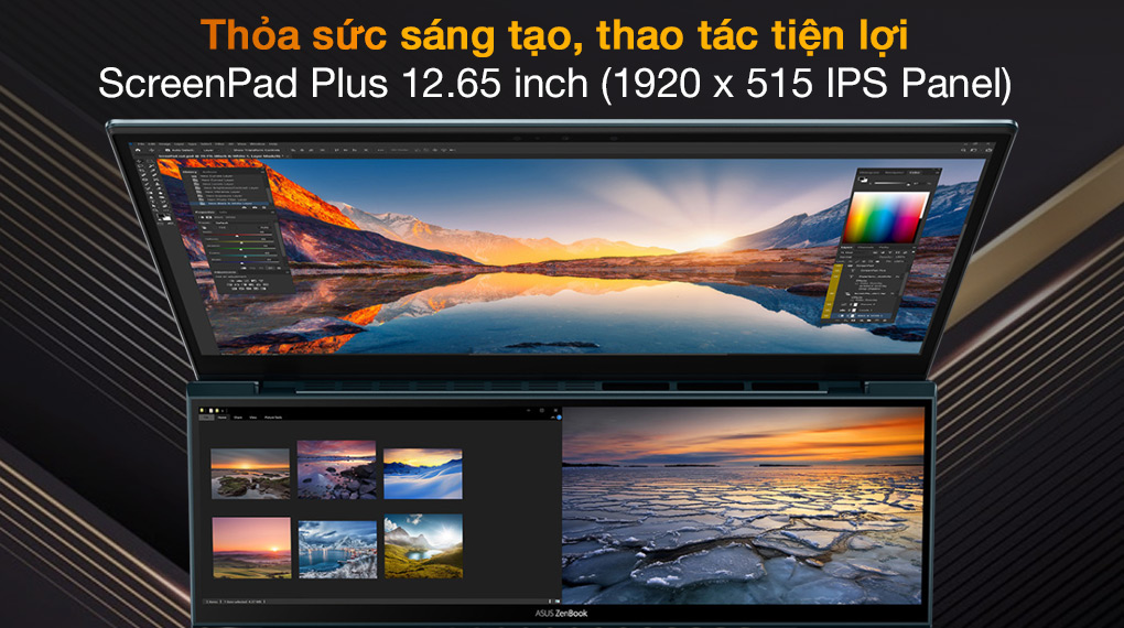 Asus ZenBook Duo UX482EA i5 1135G7 (KA274T) - ScreenPad