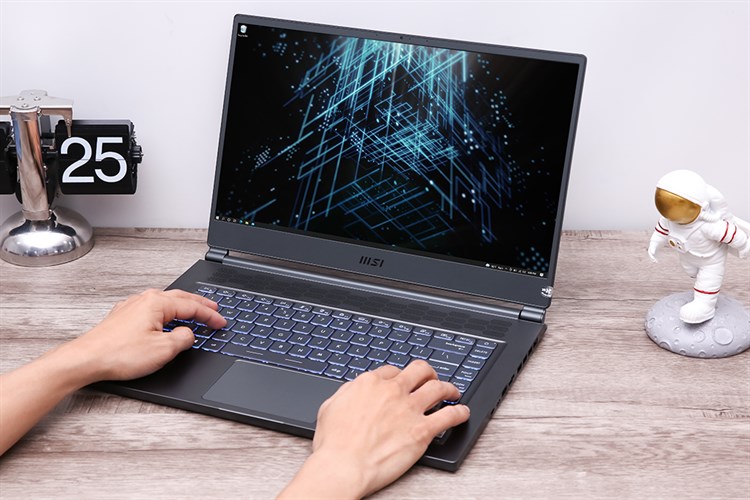 Laptop MSI Gaming Stealth 15M A11UEK i7 11375H/16GB/512GB/6GB RTX3060 Max-Q/144Hz/Balo/Chuột/Win10 (254VN) Màu Đen