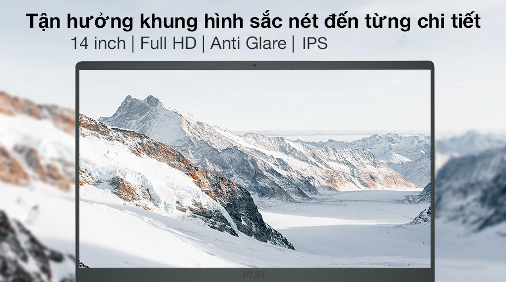 Laptop MSI Modern 14 B11SBU i5 1155G7/8GB/512GB/2GB MX450/Túi/Chuột/Win10 (669VN)