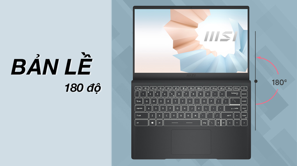 MSI Gaming Modern 14 B11SBU i5 1155G7 (669VN) - Bản lề