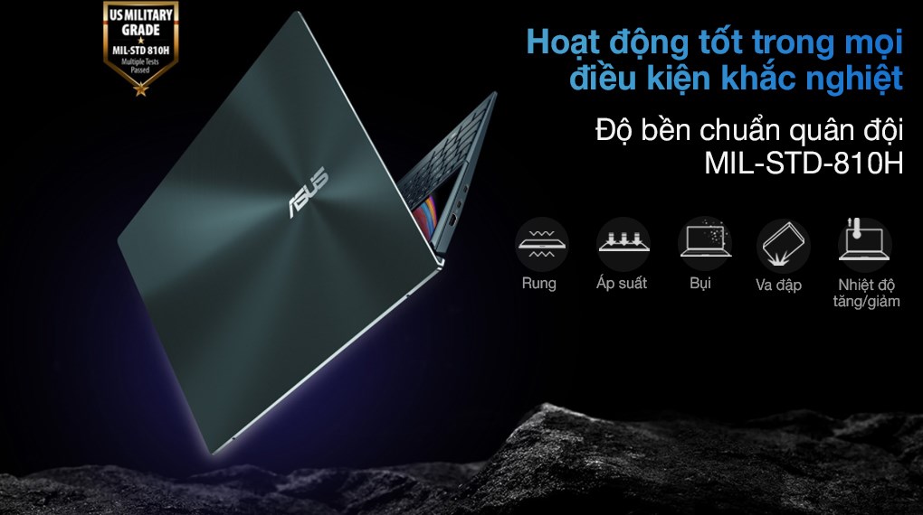 Laptop Asus ZenBook Duo UX482EA i7 1165G7/16GB/1TB SSD/Touch/Pen/Túi/Stand/Win10 (KA268T)