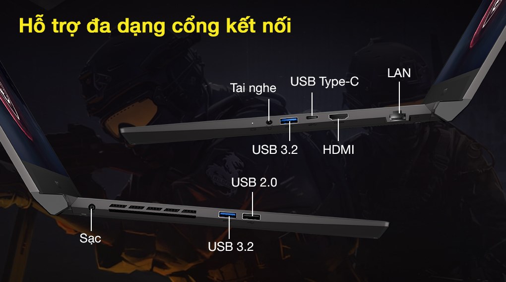 Laptop MSI Gaming Pulse GL66 11UDK i7 11800H/16GB/512GB/4GB RTX3050Ti/144Hz/Balo/Chuột/Win10 (816VN)