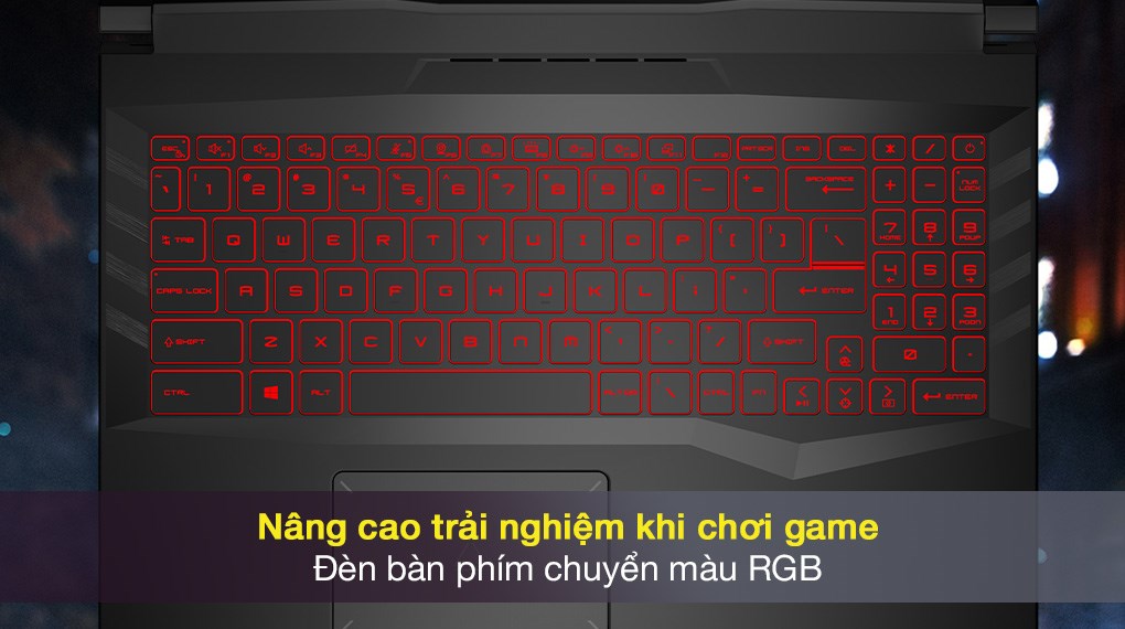 Laptop MSI Gaming Pulse GL66 11UDK i7 11800H/16GB/512GB/4GB RTX3050Ti/144Hz/Balo/Chuột/Win10 (816VN)