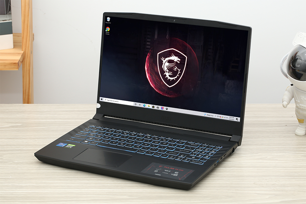 Laptop MSI Gaming Pulse GL66 11UDK i7 11800H/16GB/512GB/4GB RTX3050Ti/144Hz/Balo/Chuột/Win10 (816VN) Màu Đen