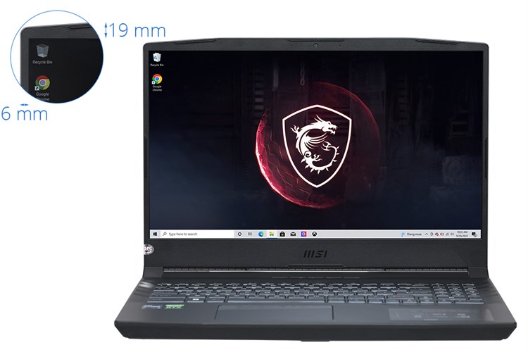 Laptop MSI Gaming Pulse GL66 11UDK i7 11800H/16GB/512GB/4GB RTX3050Ti/144Hz/Balo/Chuột/Win10 (816VN) Màu Đen