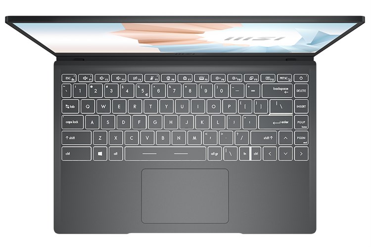 Laptop MSI Modern 14 B11MOU i7 1195G7/8GB/512GB/Túi/Chuột/Win10 (847VN) Màu Xám