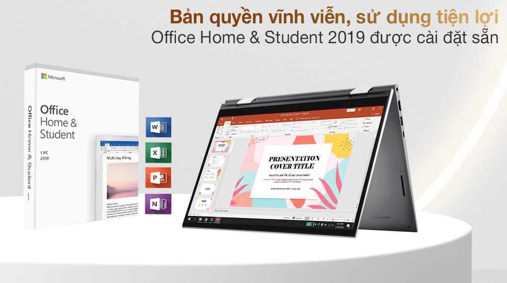 Laptop Dell Inspiron 14 5410 i5 1155G7/8GB/512GB/2GB MX350/Office H&S2019/Win10 (N4I5547W)