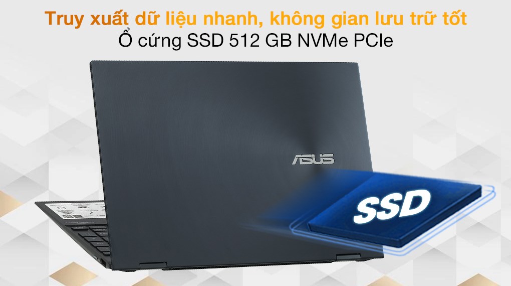 Laptop Asus ZenBook Flip UX363EA i5 1135G7/8GB/512GB/Touch/Pen/Cáp/Túi/Win10 (HP532T)