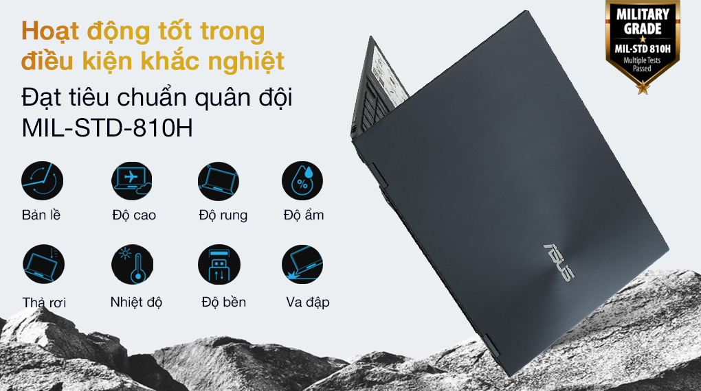 Asus ZenBook Flip UX363EA i5 1135G7 (HP532T) - Độ bền
