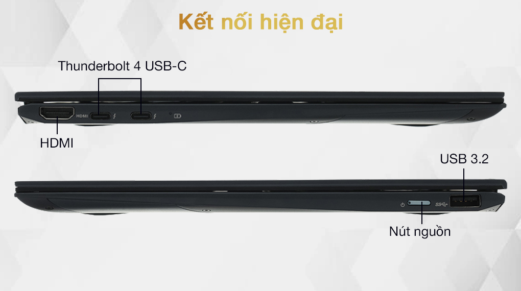 Asus ZenBook Flip UX363EA i5 1135G7 (HP532T) - Cổng kết nối
