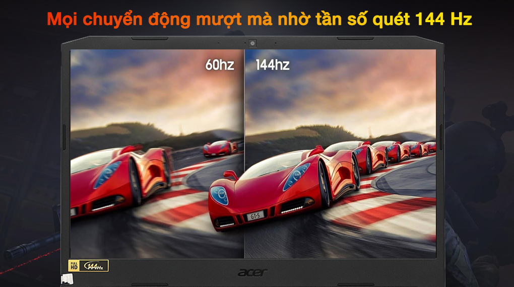 Acer Nitro 5 Gaming AN515 57 71VV i7 11800H (NH.QENSV.005) - Tần số quét