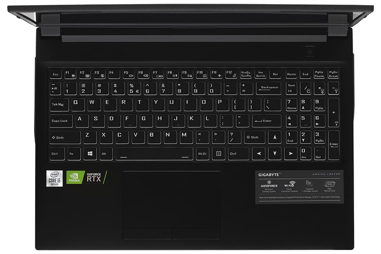 Laptop Gigabyte Gaming G5 i5 10500H/16GB/512GB/6GB RTX3060/144Hz/Win11 (KC-5S11130SB) Màu Đen