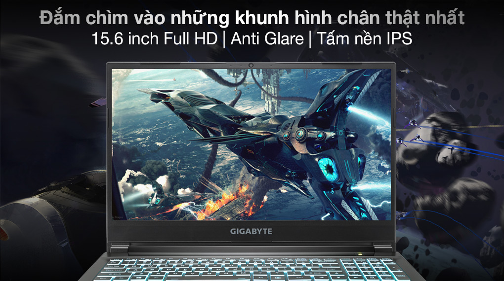 Gigabyte Gaming G5 i5 11400H (GD-51S1123SH) - Màn hình