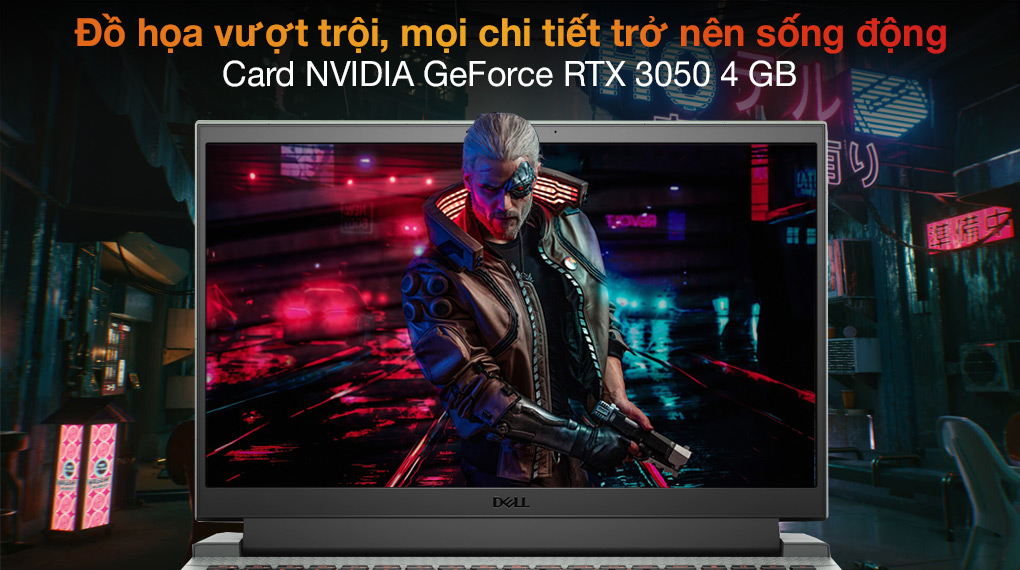 Dell Gaming G15 5515 R5 5600H (P105F004CGR) - Card đồ hoạ