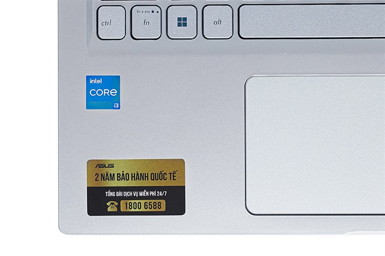 Laptop Asus VivoBook X515EA i3 1115G4/8GB/256GB/Win11 (BQ1415W) Màu Bạc