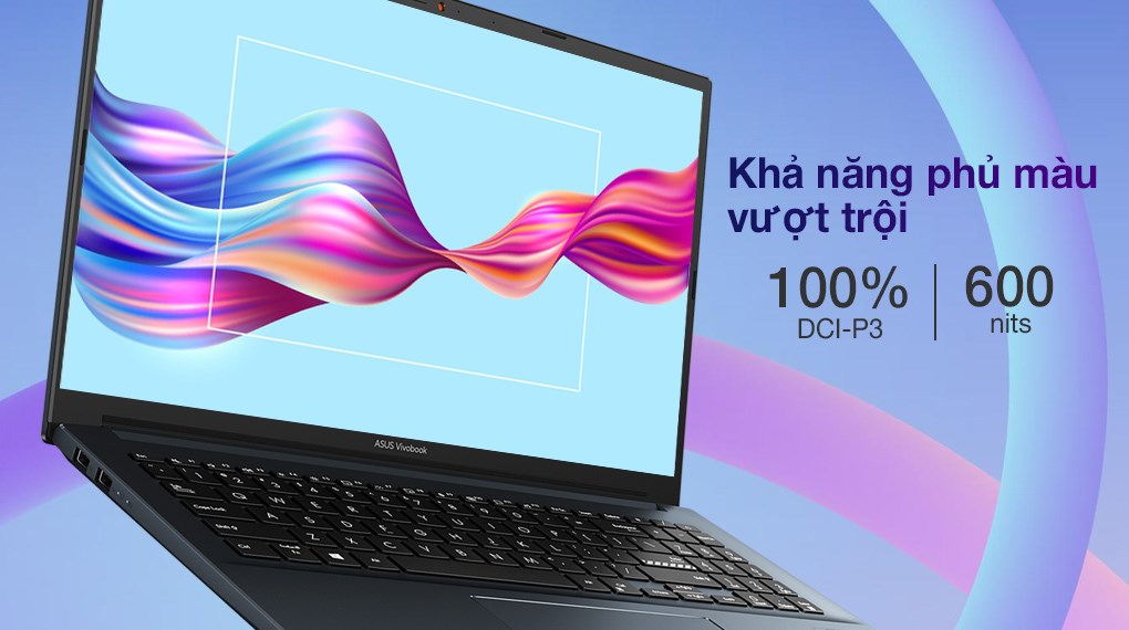 Laptop Asus VivoBook Pro 15 OLED M3500QC R5 5600H/8GB/512GB/4GB RTX3050/Win10 (L1105T)