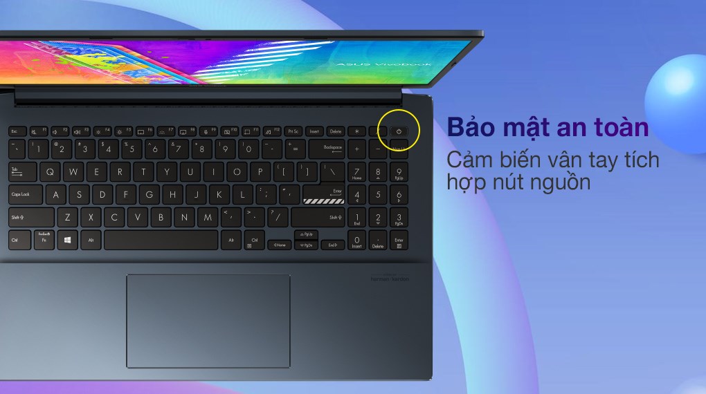 Laptop Asus VivoBook Pro 15 OLED M3500QC R5 5600H/8GB/512GB/4GB RTX3050/Win10 (L1105T)