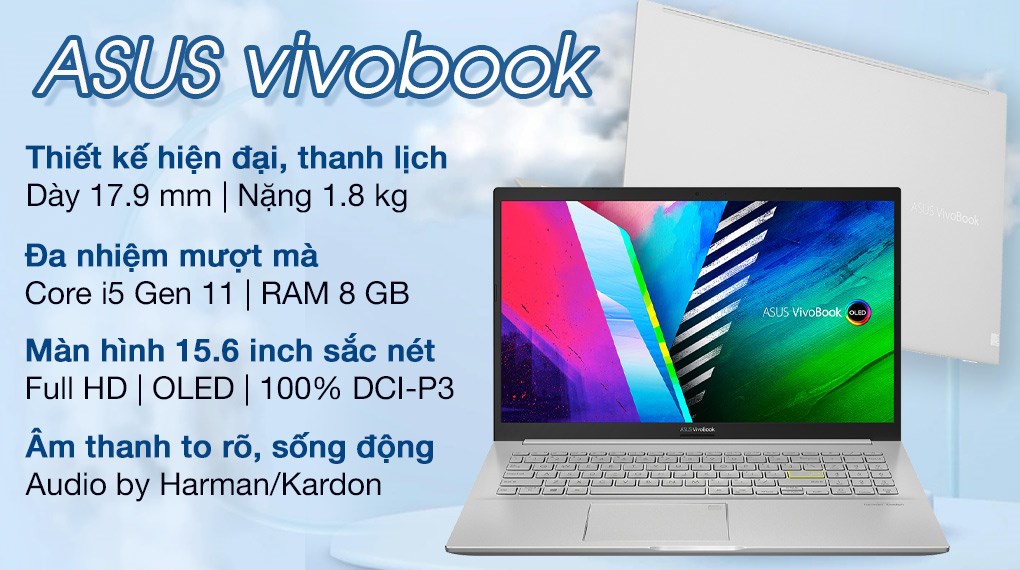 Asus VivoBook A515EA OLED i5 1135G7 (L12032W)