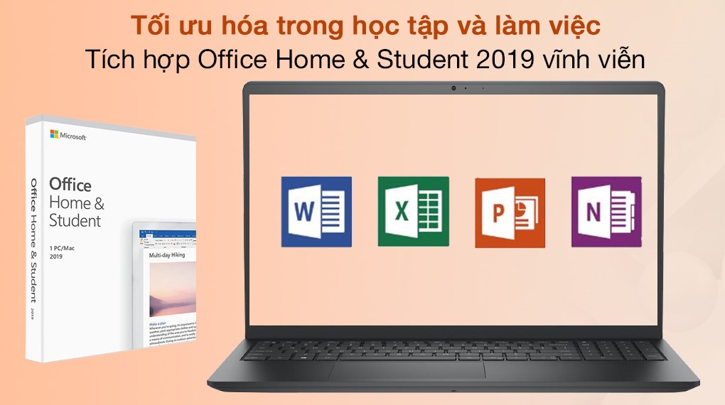 Laptop Dell Vostro 3510 i5 1135G7/8GB/512GB/Office H&S/Win10 (7T2YC1)